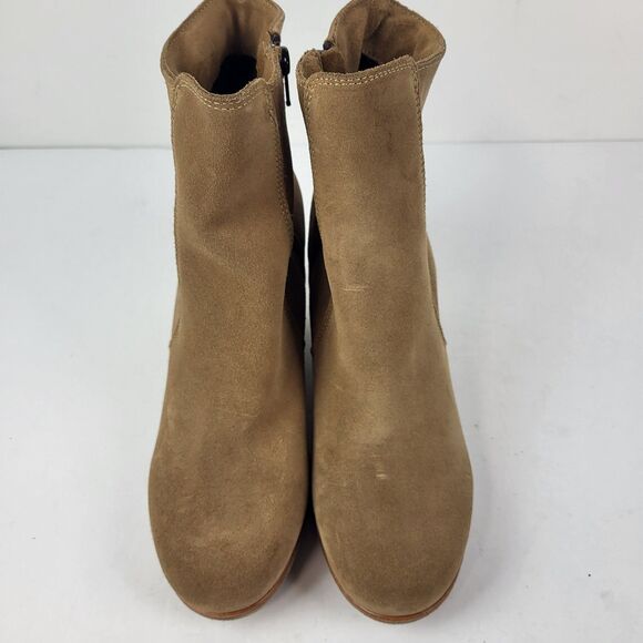 La Canadienne Krista Waterproof Wedge Bootie Tan Brown Size 9M - Picture 7 of 14